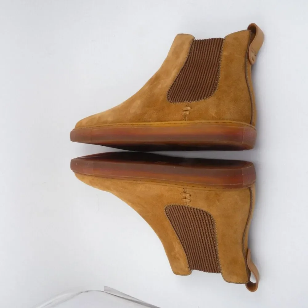 Gentle Souls by Kenneth Cole Men's Nyle Chelsea Boot Brown Men's US:9 NWOB
